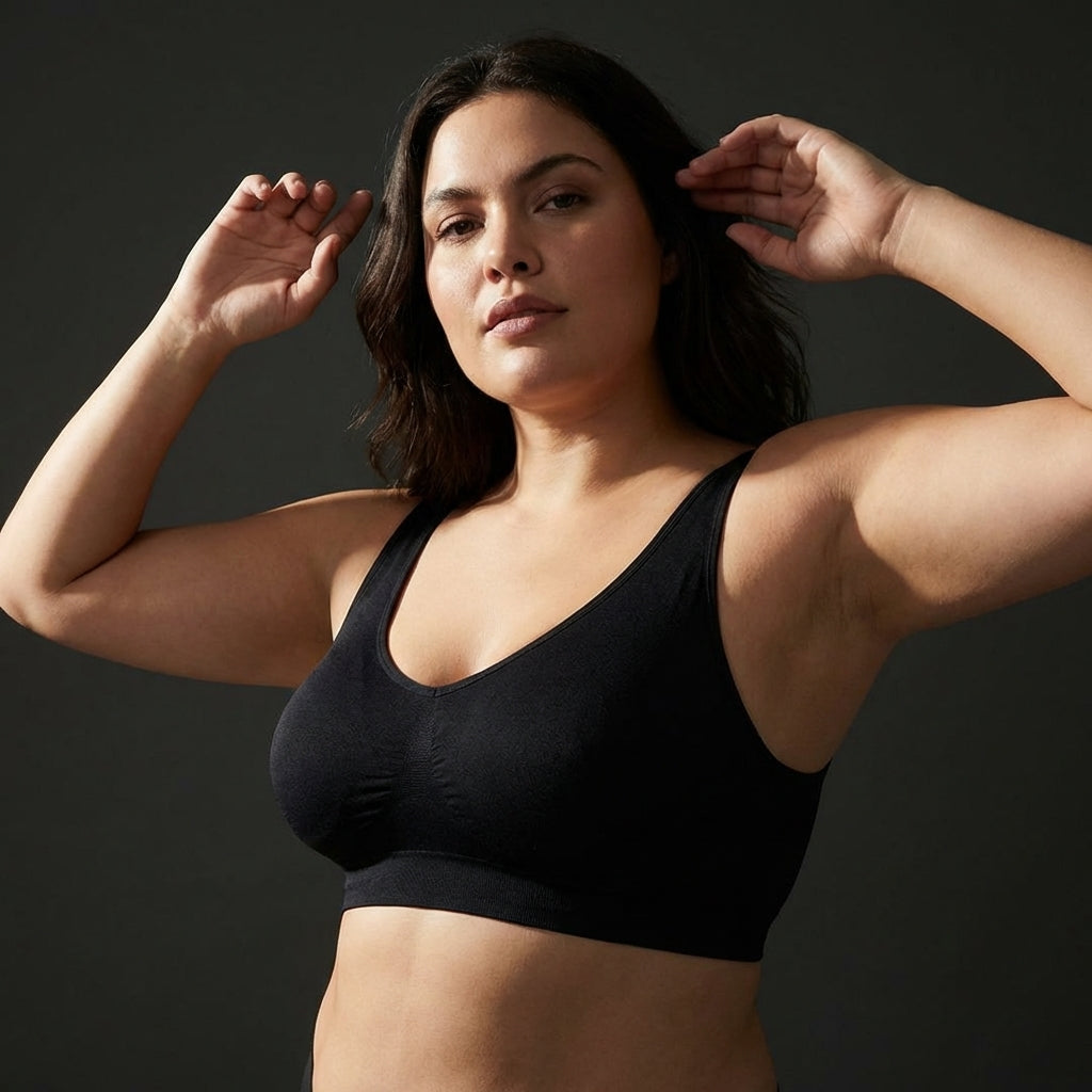 BARELY Jelly Bra - Безшевен сутиен за максимален комфорт и повдигане